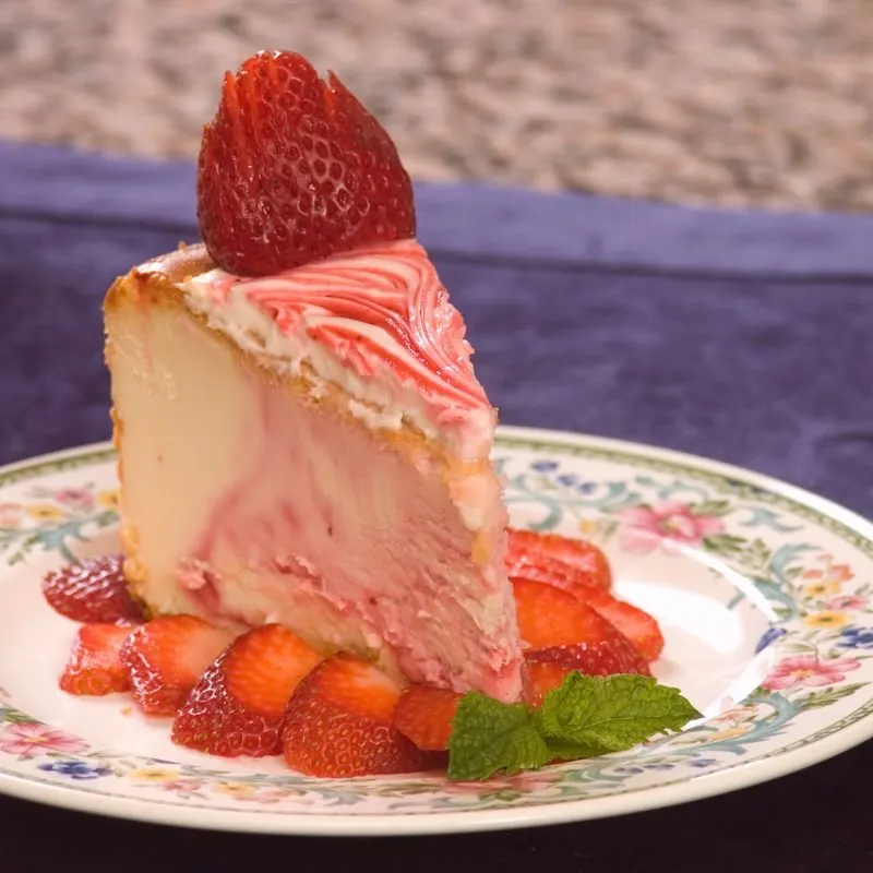 Fruit Japanese Cheesecake